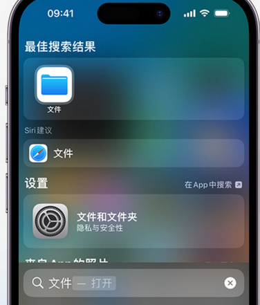 原平apple维修中心分享iPhone文件应用中存储和找到下载文件 