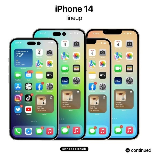 原平苹果14维修分享iPhone 14全家福 