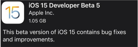 原平苹果手机维修分享如何升级到iOS15.0 beta5 