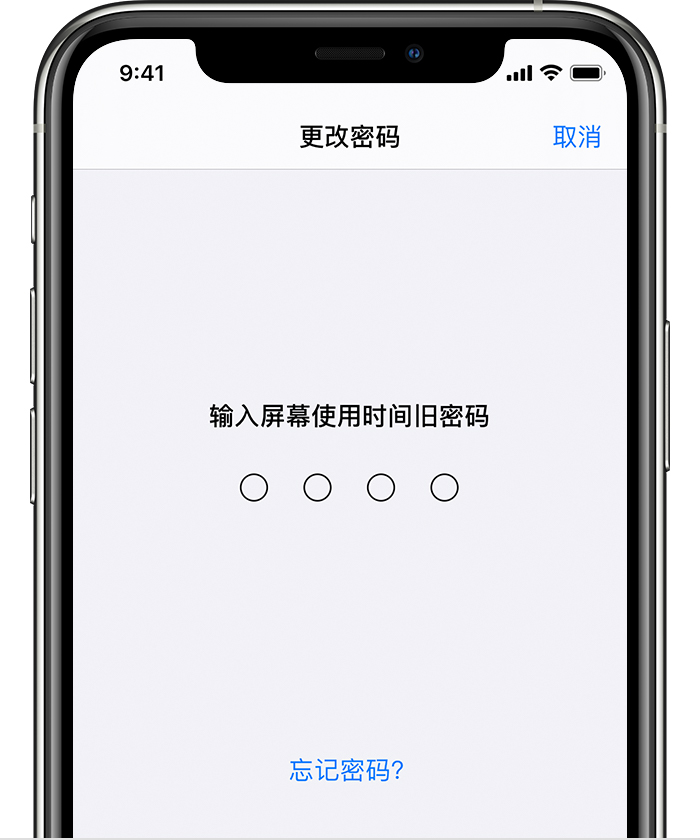 原平苹果手机维修分享iOS 14 忘记屏幕使用时间密码怎么办 