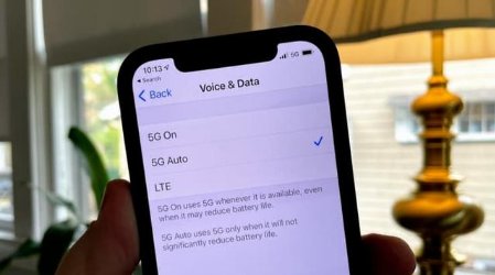 原平苹果手机维修分享iPhone 12如何打开或关闭5G网络 